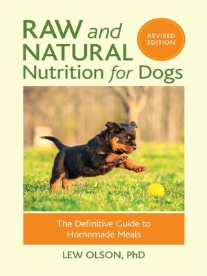 cover image of Raw and Natural Nutrition for Dogs